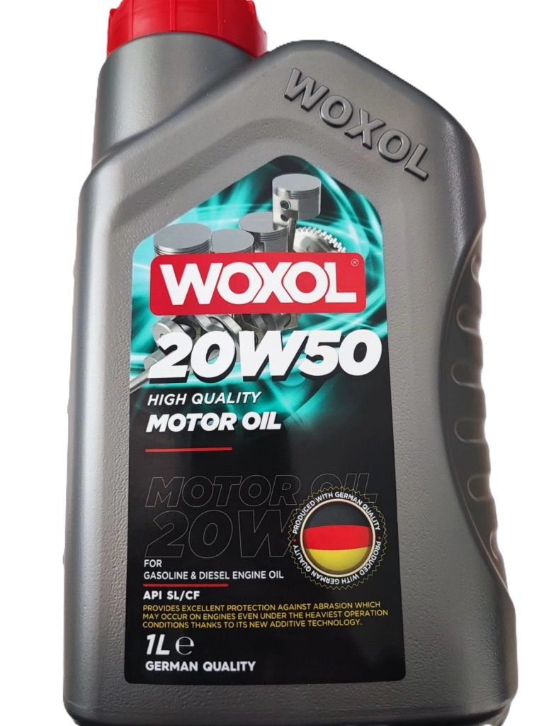 WOXOL 20W50 SL/CF Моторное масло 1 Л.