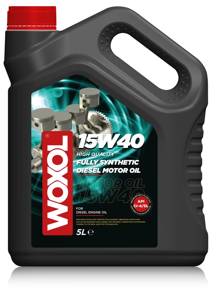 WOXOL 15W40 CI-4/SL Дизельное моторное масло 5 Л.