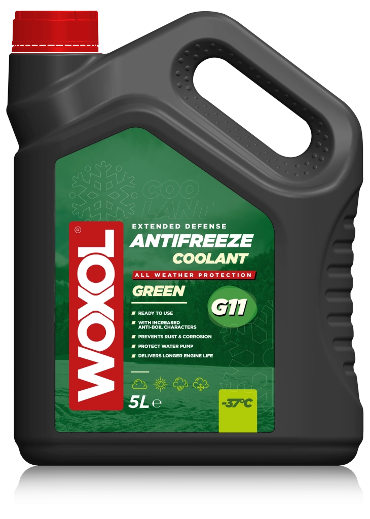 WOXOL READY TO USE Antifreeze -37 (GREEN) 5 Л./Антифриз