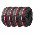 03267 Huse pentru anvelope 13-19 inch, set de 4 buc.