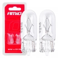 03346 Bec halogen 2 buc/T10 W5W W2.1x9.5d 12V blister