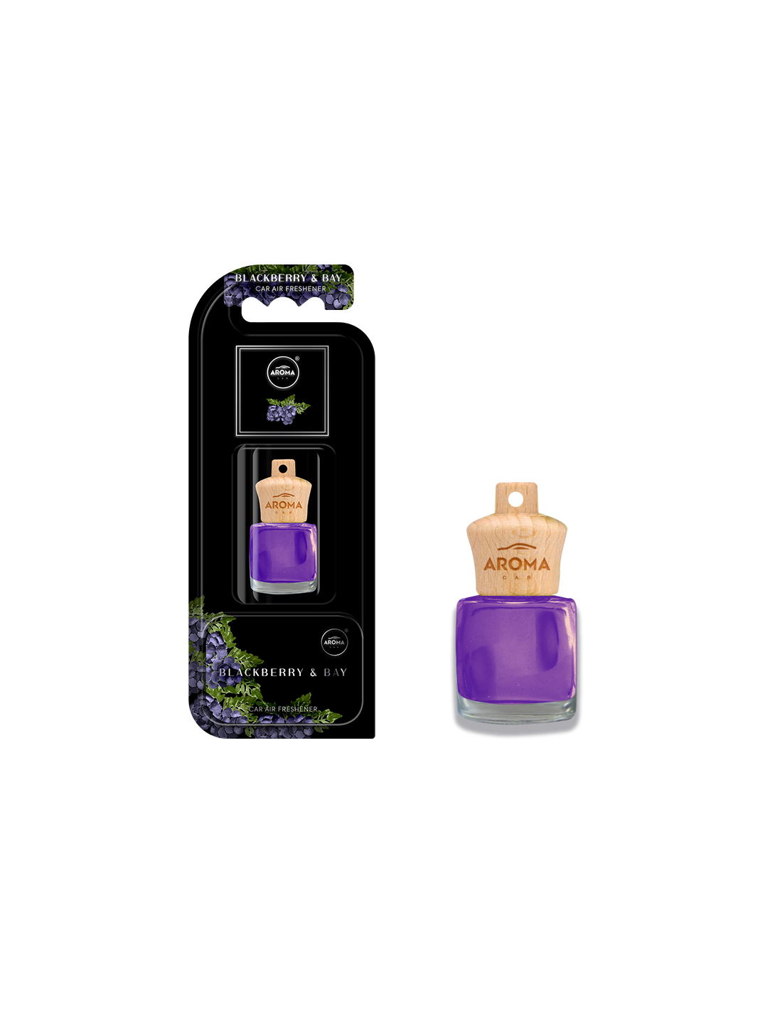 Aroma car wood perfumes 7ml (blackberry/bay) ароматизатор