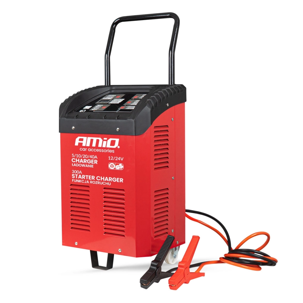 04500 Incarcator p-u baterie cu cu pornire rapida 40A 12/24V boost 300A