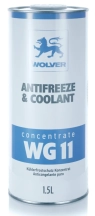 WOLVER AntiFreeze WG11 (BLUE) 1.5L/антифриз