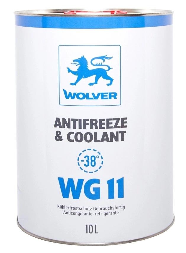 WOLVER AntiFreeze WG11 (BLUE) 10L