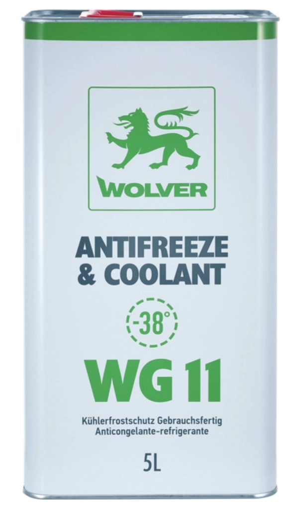 WOLVER AntiFreeze WG11 (GREEN) 5L