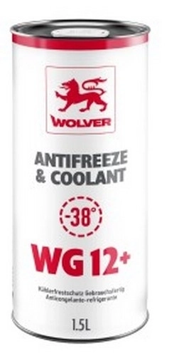 WOLVER AntiFreeze WG12+ (RED) 1.5L