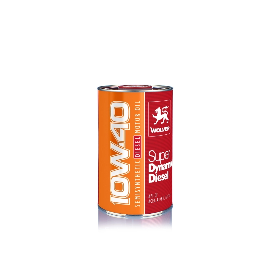WOLVER Super Dynamic Diesel  CF 10W40 1L масло техническое ж/б