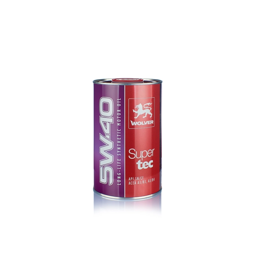 WOLVER SuperTec  SN/CF 5W40 1L масло техническое ж/б